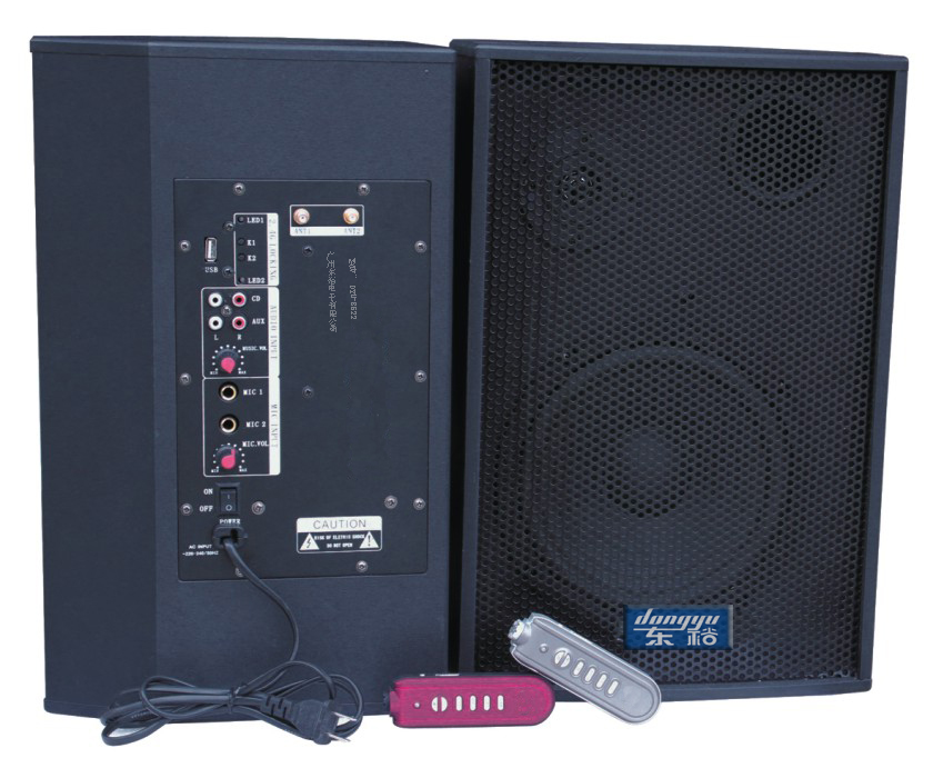 東裕DYU-8522-2.4G無(wú)線(xiàn)話(huà)筒音箱功放一體機(jī)-2.4G無(wú)線(xiàn)話(huà)筒數(shù)字有源音箱-集話(huà)筒功放音箱于一體
