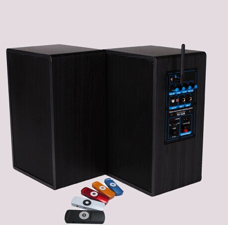 東裕DYU-8522-2.4G無(wú)線音箱話筒帶液晶屏顯示激光教鞭PPT翻頁(yè)